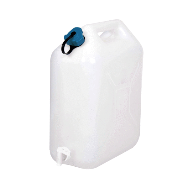 Jerrican Alimentaire 20L Extra Fort avec bouchon et robinet