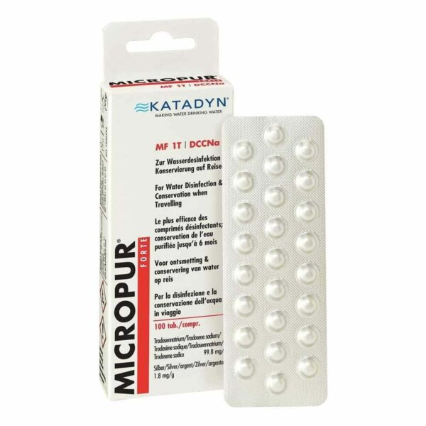 Katadyn Micropur Forte MF 1T — 100 comprimés